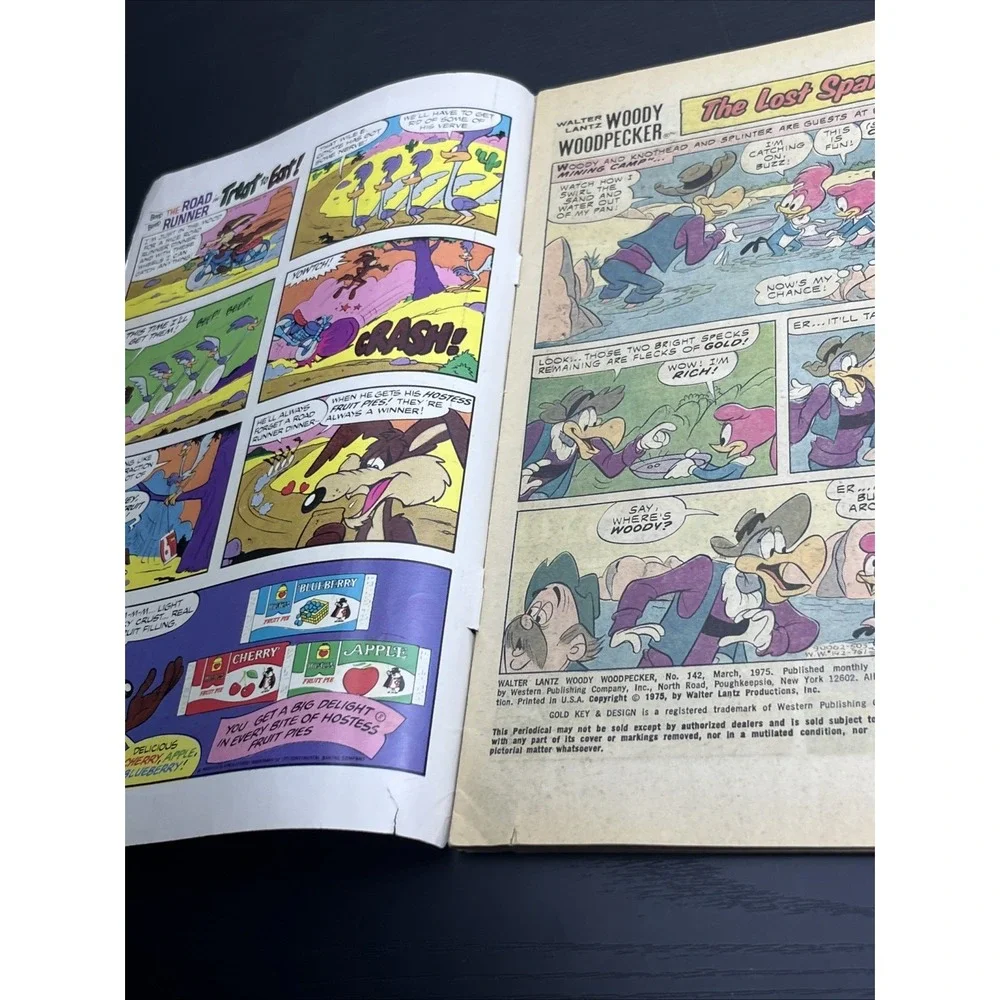 Woody Woodpecker #142‎ Gold Key Comics March 1975 Bronze Age Comic